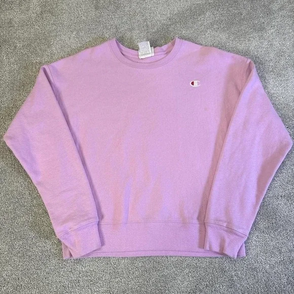 Vintage Champion Reverse Weave Crewneck Sweatshirt Pink Men's Large - Picture 1 of 7